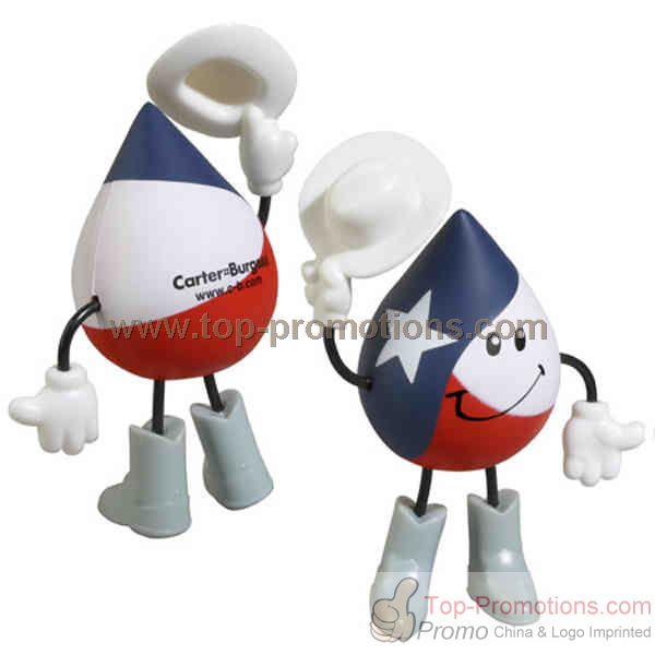 Texas Figure Stress Balls