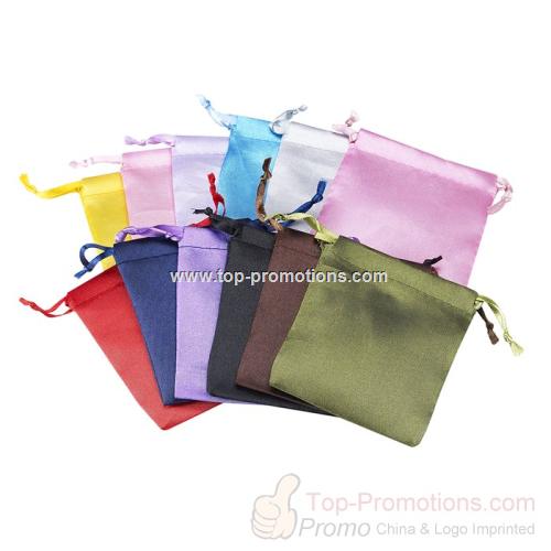 Satin-Weave Pouch Color Assortment
