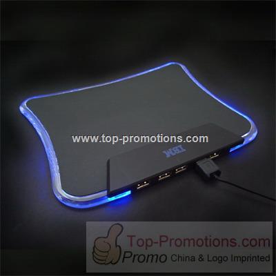 Promotional Mouse Pad with USB Hub
