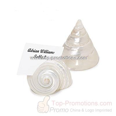 Pearlized Shell Place Card Holders Pearlized Shell Place Card Holders