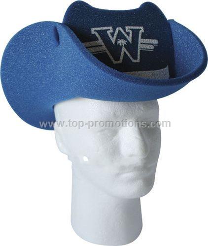 Cowboy Hat Foam Pop-up Visor Cowboy Hat Foam Pop-up Visor