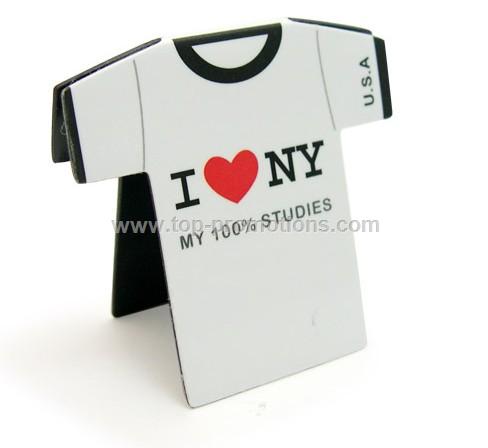 Magnetic Bookmarks in T-shirt Shape Magnetic Bookmarks in T-shirt Shape