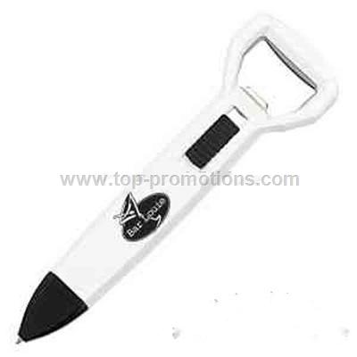 Bottle opener ballpoint pen combination Bottle opener ballpoint pen combination