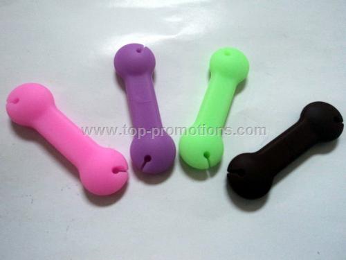 Silicone Dog Bone Cable Winder Silicone Dog Bone Cable Winder