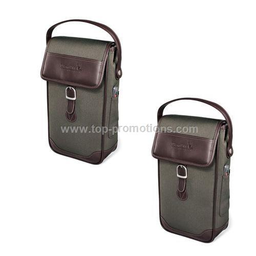 Travis Wells Two Bottle Wine Bag Travis Wells Two Bottle Wine Bag