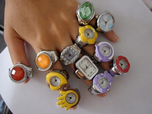 Finger ring watch Finger ring watch