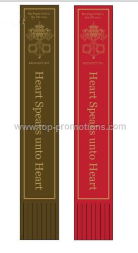 Leather bookmark with trim Leather bookmark with trim