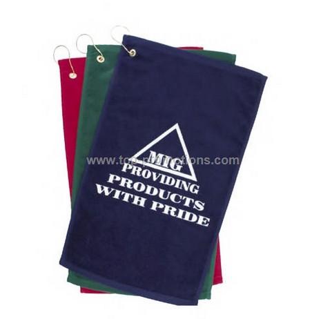 Imprinted golf towel Imprinted golf towel