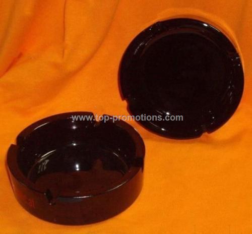 black glass ashtray black glass ashtray
