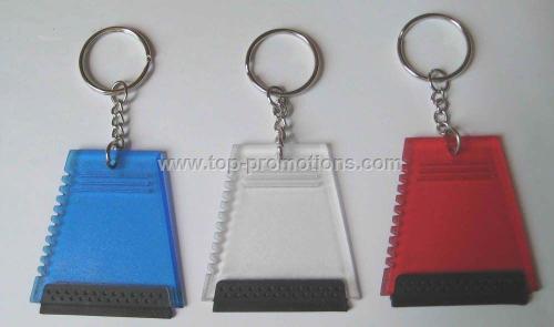 Ice scraper with keychain Ice scraper with keychain
