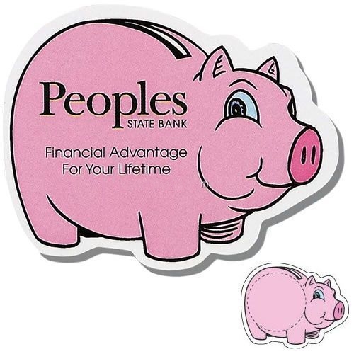 Piggy Bank Shaped Magnet - Digitally Printe Piggy Bank Shaped Magnet - Digitally Printe