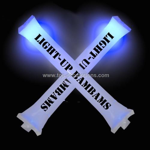 Light-up Bambams Inflatable Noise Makers - Pairs
