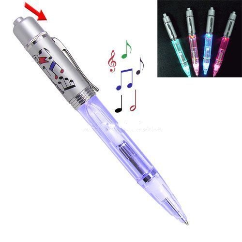 Music pen with LED light Music pen with LED light