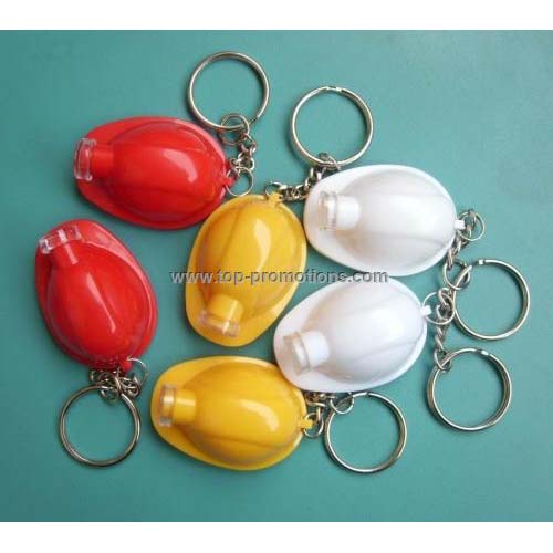 Helmet Led light keyring