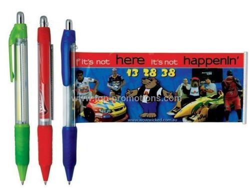 Advertising Banner Pens / Ball Pen with a Retracta Advertising Banner Pens / Ball Pen with a Retracta