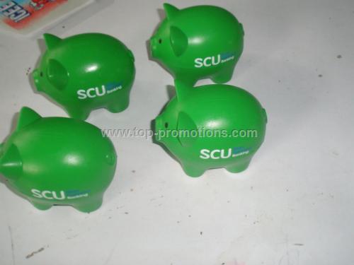 Green pig stress ball Green pig stress ball