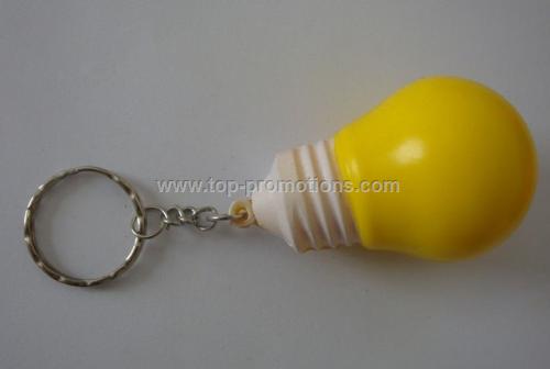 Light Bulb Stress Ball Keychai Light Bulb Stress Ball Keychai