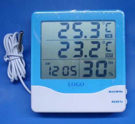 Outdoor Thermometer With Clock Outdoor Thermometer With Clock