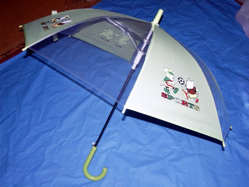 Straight automatic eva/pvc cartoon child umbrella Straight automatic eva/pvc cartoon child umbrella