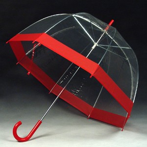 Clear bubble umbrella