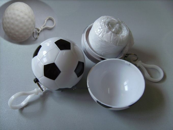 GOLF BALL DESIGN RAIN PONCHO HOLDER GOLF BALL DESIGN RAIN PONCHO HOLDER