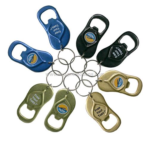 Flip Flop Bottle Opener Key Chain Flip Flop Bottle Opener Key Chain