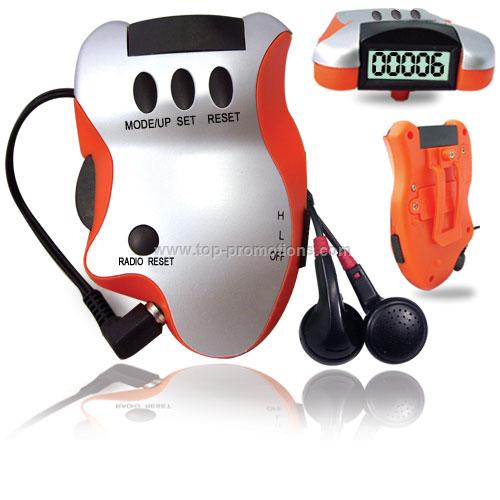 FM Radio Pedometers