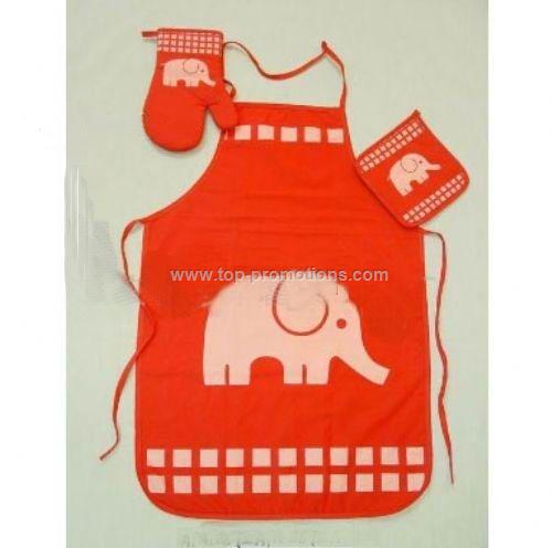 Apron intimate three piece set Apron intimate three piece set