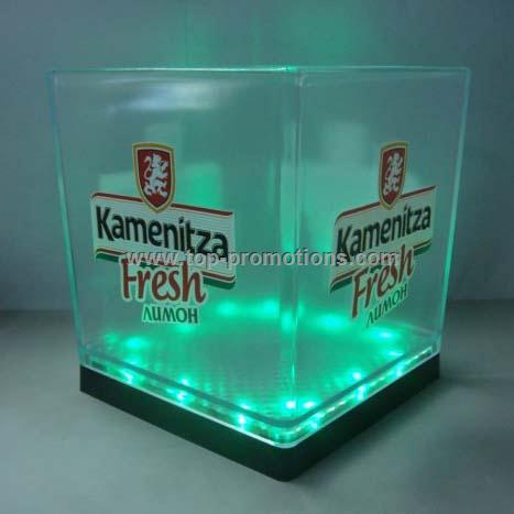 Square Flashing Ice bucket Square Flashing Ice bucket