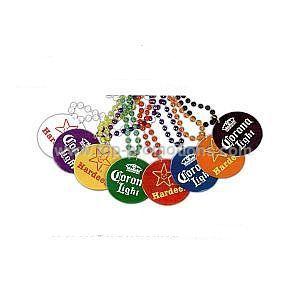 Custom medallion beads