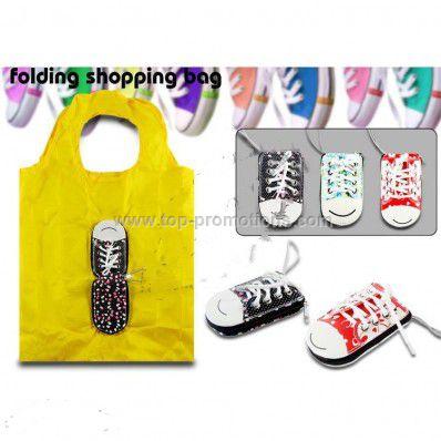 Creative Design Shoe Shaped Foldable Shopping Bag Creative Design Shoe Shaped Foldable Shopping Bag