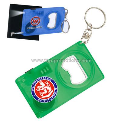 3 in 1 Bottle Opener with LED Light 3 in 1 Bottle Opener with LED Light