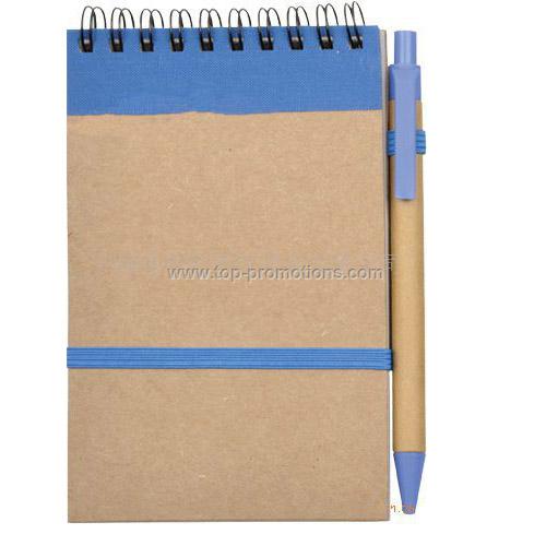 Spiral Note Pad with pen Spiral Note Pad with pen