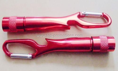 Carabiner with flash light, LED carabiner Carabiner with flash light, LED carabiner