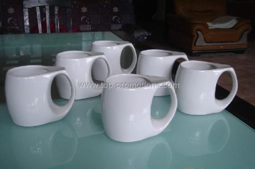 Pottery cup with special shape Pottery cup with special shape