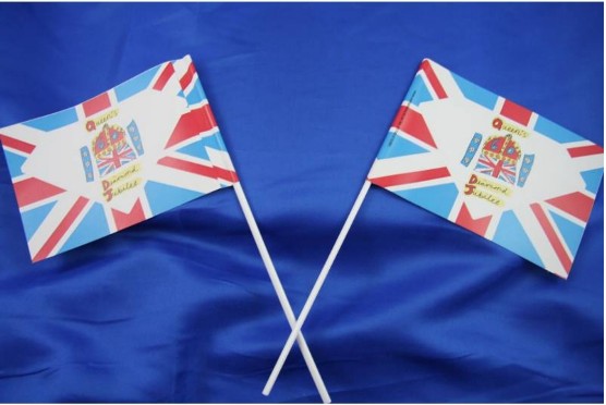 Paper hand flag Paper hand flag