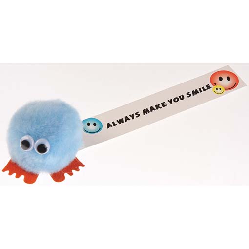 Furry Bugs with adhesive base Furry Bugs with adhesive base