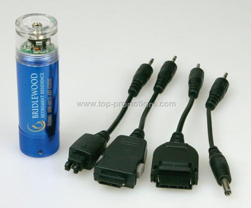 Emergency cell phone charger Emergency cell phone charger