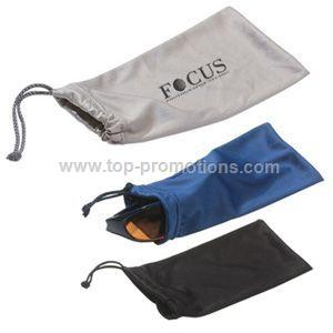 Microfiber pouch with drawstring Microfiber pouch with drawstring