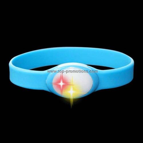 Flashing LED Silicone Bracelet Flashing LED Silicone Bracelet