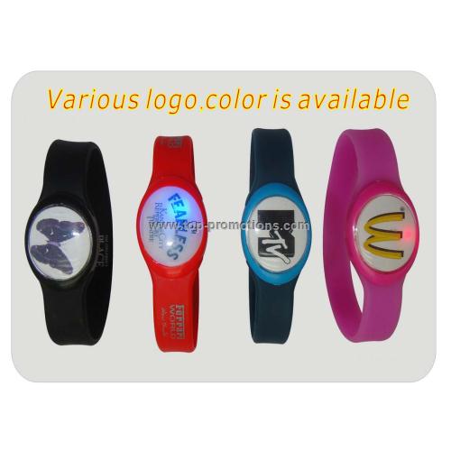 Flashing Silicone Bracelet Flashing Silicone Bracelet