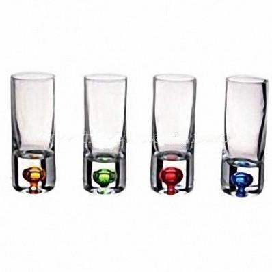 Shot Glass with Air Bubble in Bottom Shot Glass with Air Bubble in Bottom