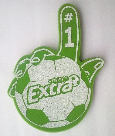 Foam Hand With Ball Waver Foam Hand With Ball Waver