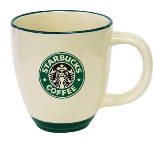 Halo Mug w/GreenTrim Halo Mug w/GreenTrim