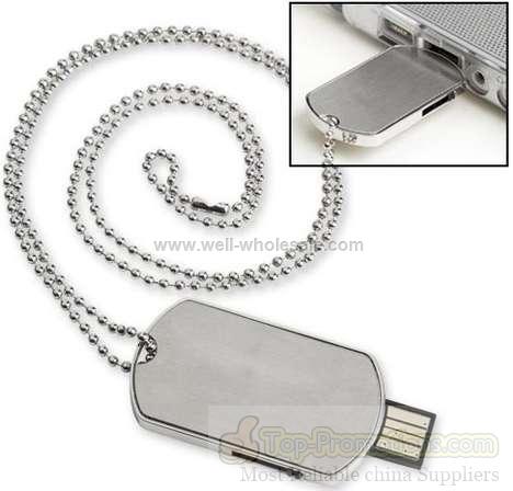 Army dog tag shape stainless stell usb flash drive Army dog tag shape stainless stell usb flash drive