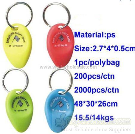 Plastic lottery scratcher keychain Plastic lottery scratcher keychain