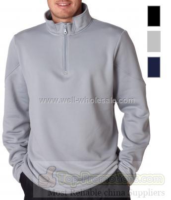 UltraClub Adult Cool & Dry 1/4 Zip Fleece UltraClub Adult Cool & Dry 1/4 Zip Fleece