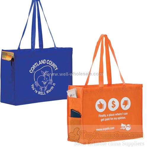 Non-Woven Tote with Handy Non-Woven Tote with Handy