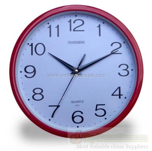 9" Round Plastic Clock 9" Round Plastic Clock