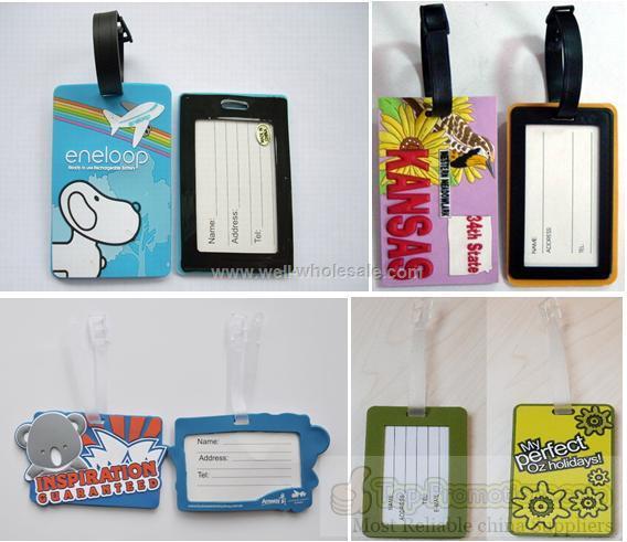 3d pvc luggage tag 3d pvc luggage tag